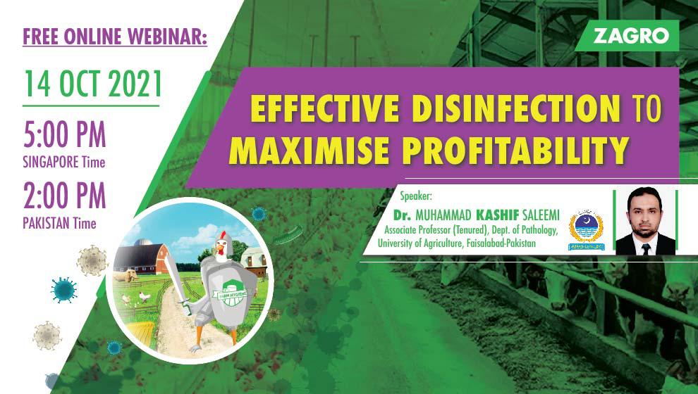 Maximise your Farm’s Profitability through Effective Disinfection Solutions